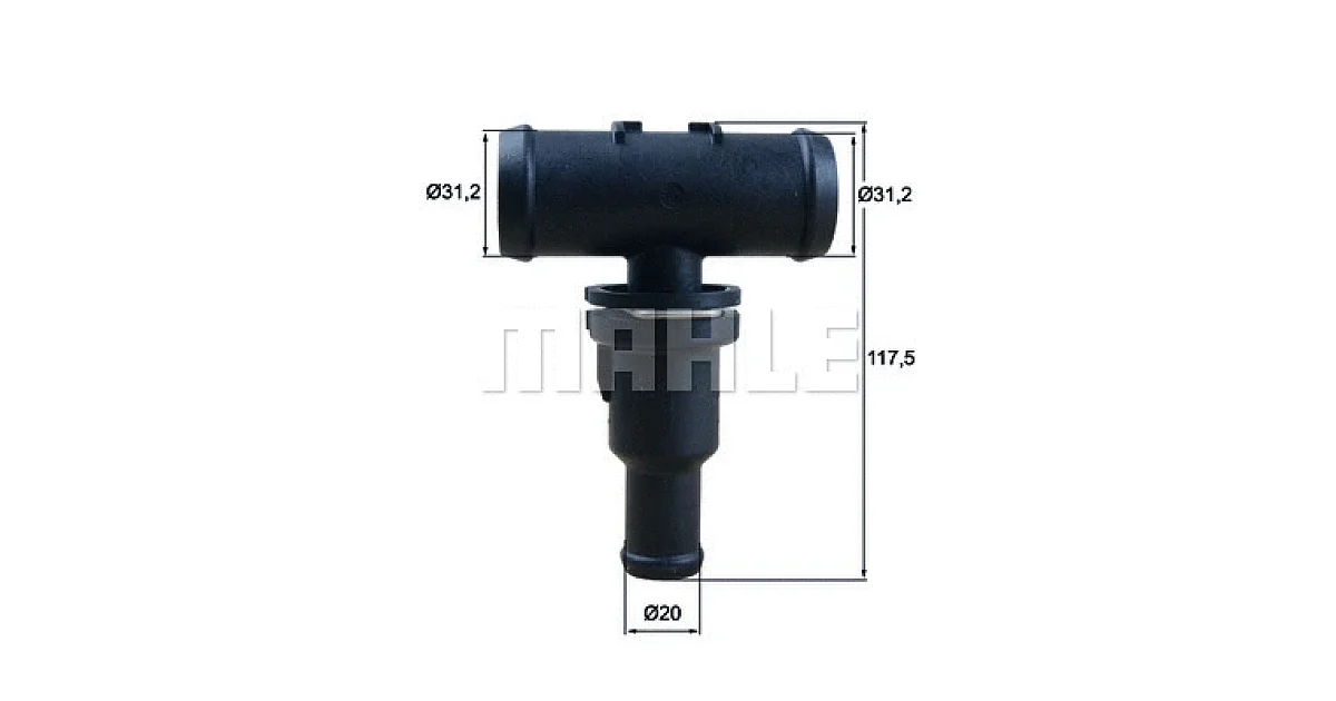TH5375 - MAHLE - Термостат, охлаждающая жидкость
