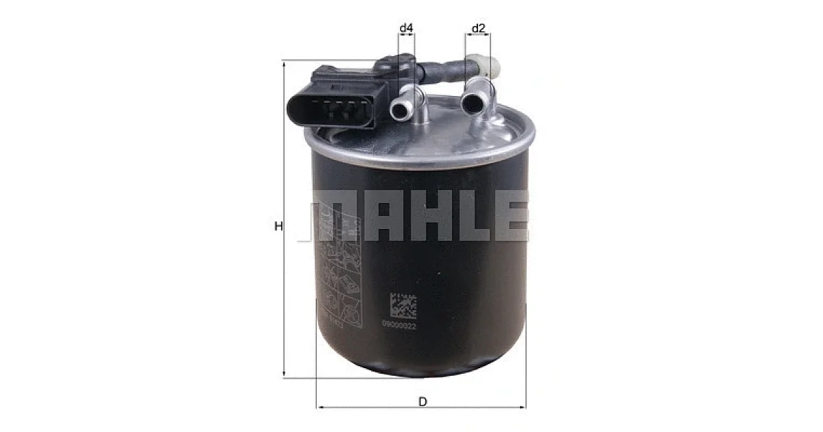 KL913 - MAHLE - Топливный фильтр