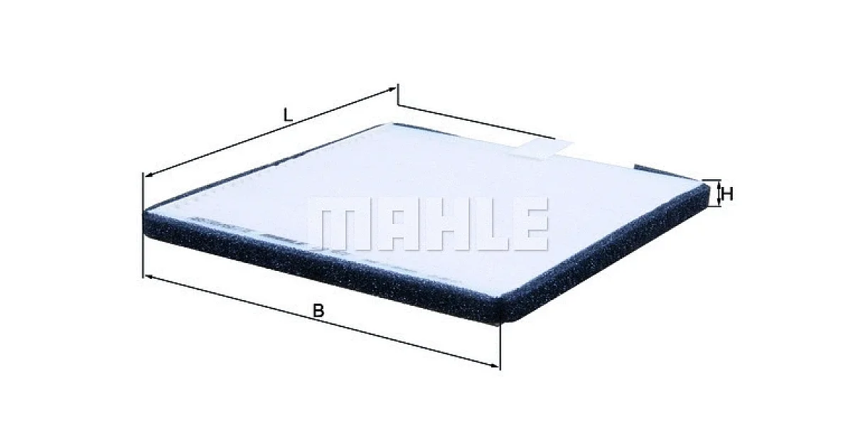 LA471 - MAHLE - Фильтр, воздух во внутренном пространстве