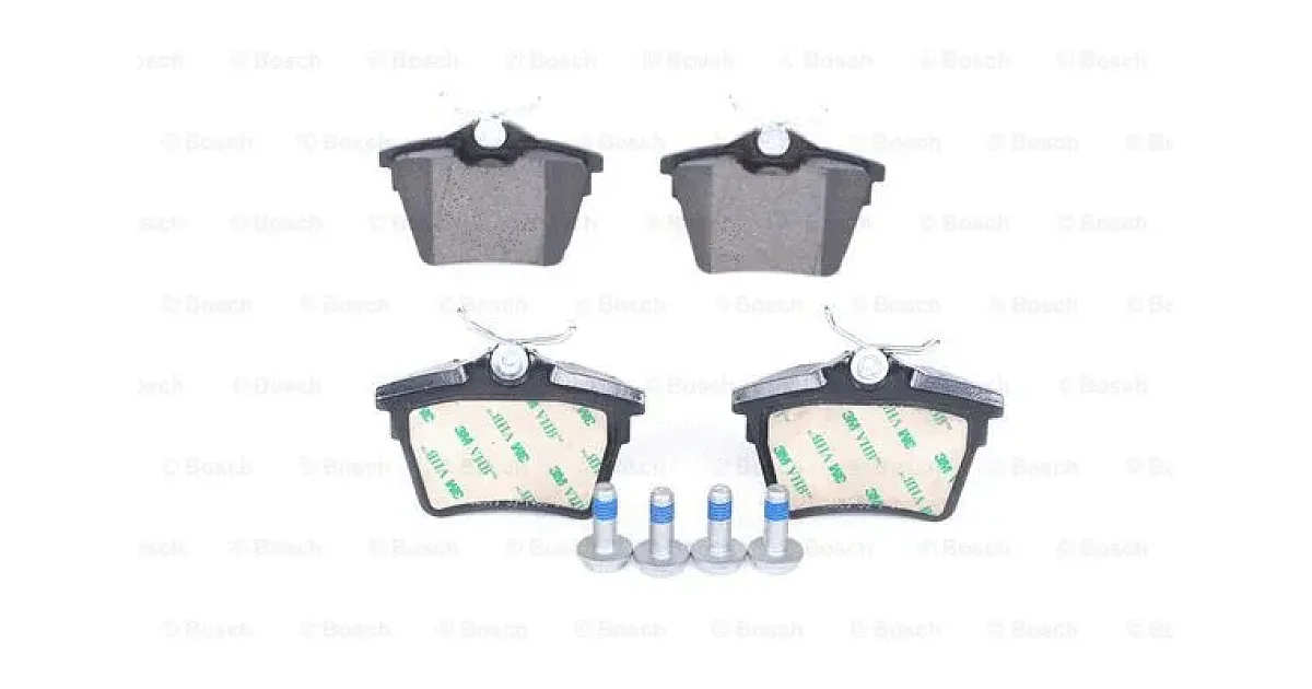 0986494095 - BOSCH - Комплект тормозных колодок, дисковый тормоз