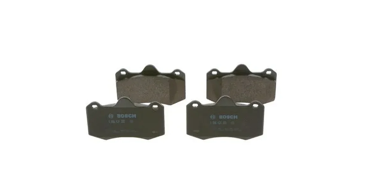0986424399 - BOSCH - Комплект тормозных колодок, дисковый тормоз