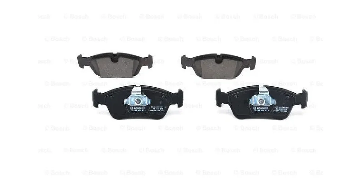 0986494015 - BOSCH - Комплект тормозных колодок, дисковый тормоз