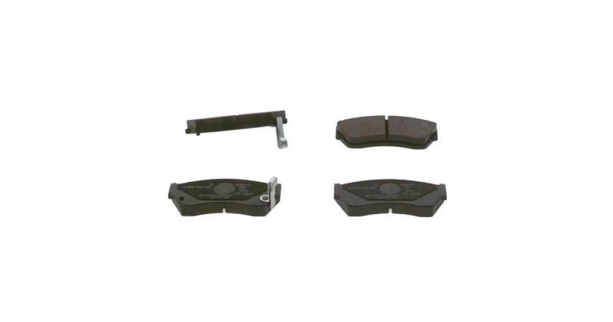 0986493340 - BOSCH - Комплект тормозных колодок, дисковый тормоз