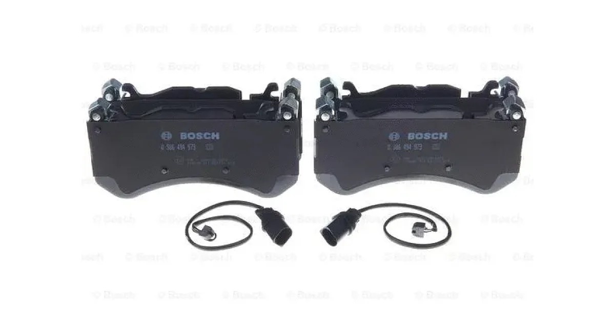 0986494973 - BOSCH - Комплект тормозных колодок, дисковый тормоз