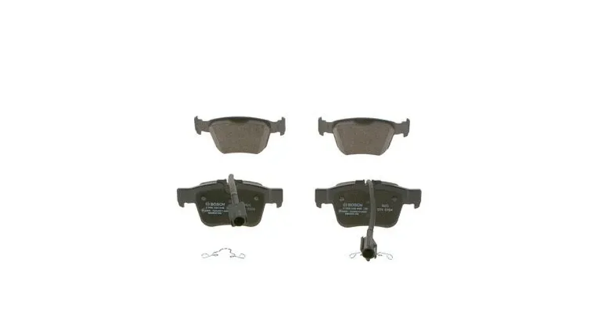 0986424848 - BOSCH - Комплект тормозных колодок, дисковый тормоз