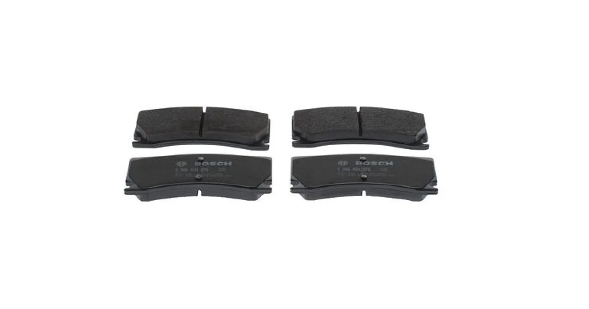 0986494976 - BOSCH - Комплект тормозных колодок, дисковый тормоз