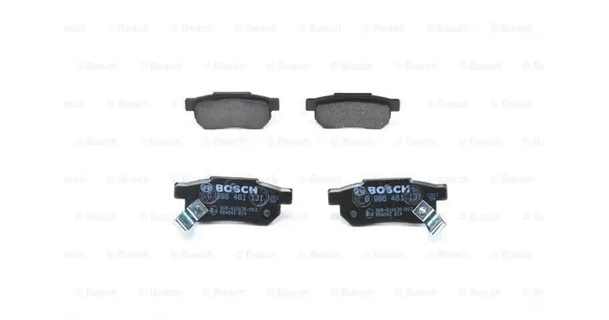 0986461131 - BOSCH - Комплект тормозных колодок, дисковый тормоз