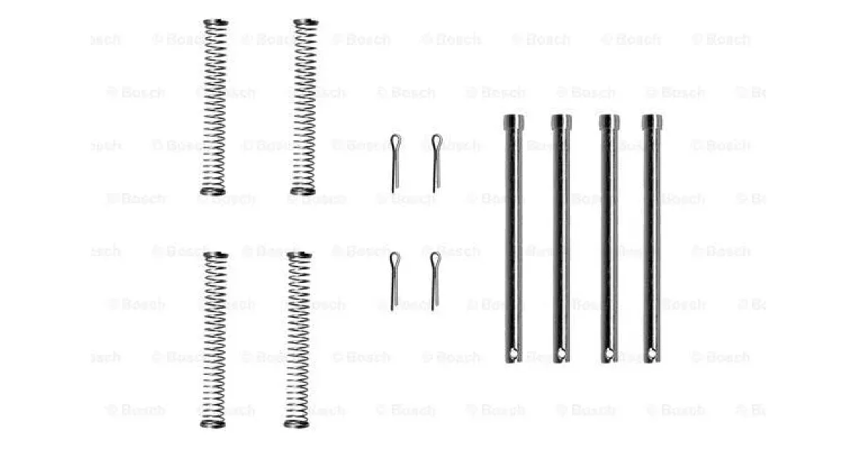 1987474176 - BOSCH - Комплектующие, колодки дискового тормоза