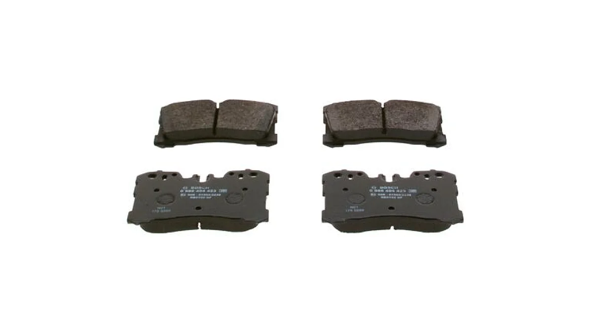 0986494423 - BOSCH - Комплект тормозных колодок, дисковый тормоз