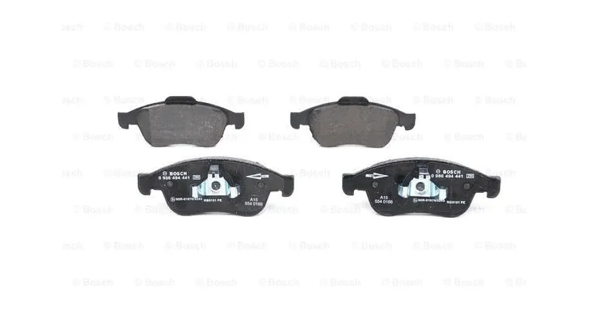 0986494441 - BOSCH - Комплект тормозных колодок, дисковый тормоз