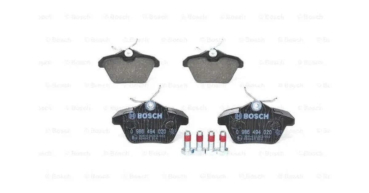 0986494020 - BOSCH - Комплект тормозных колодок, дисковый тормоз