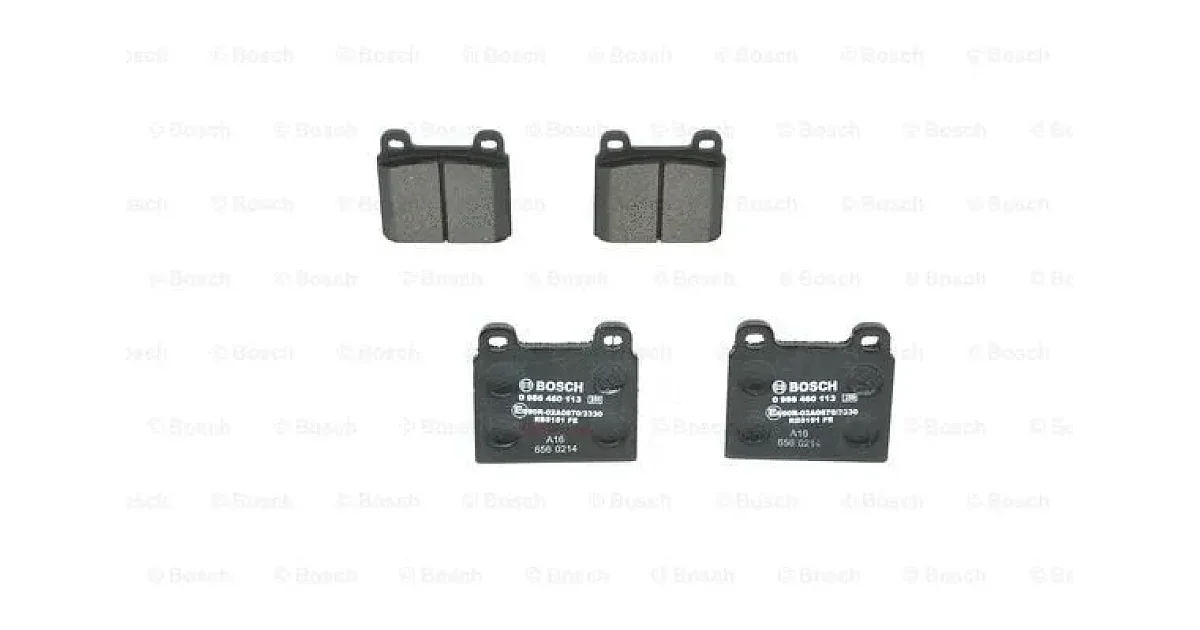 0986460113 - BOSCH - Комплект тормозных колодок, дисковый тормоз