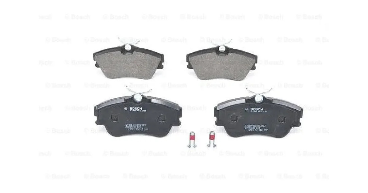 0986461753 - BOSCH - Комплект тормозных колодок, дисковый тормоз