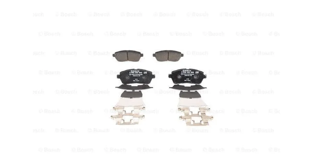 0986494652 - BOSCH - Комплект тормозных колодок, дисковый тормоз
