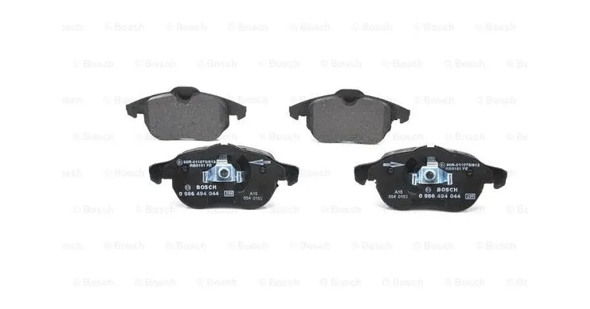 0986494044 - BOSCH - Комплект тормозных колодок, дисковый тормоз