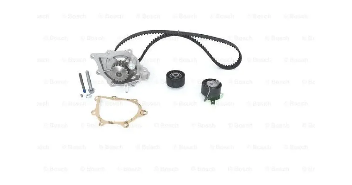 1987946496 - BOSCH - Водяной насос + комплект зубчатого ремня