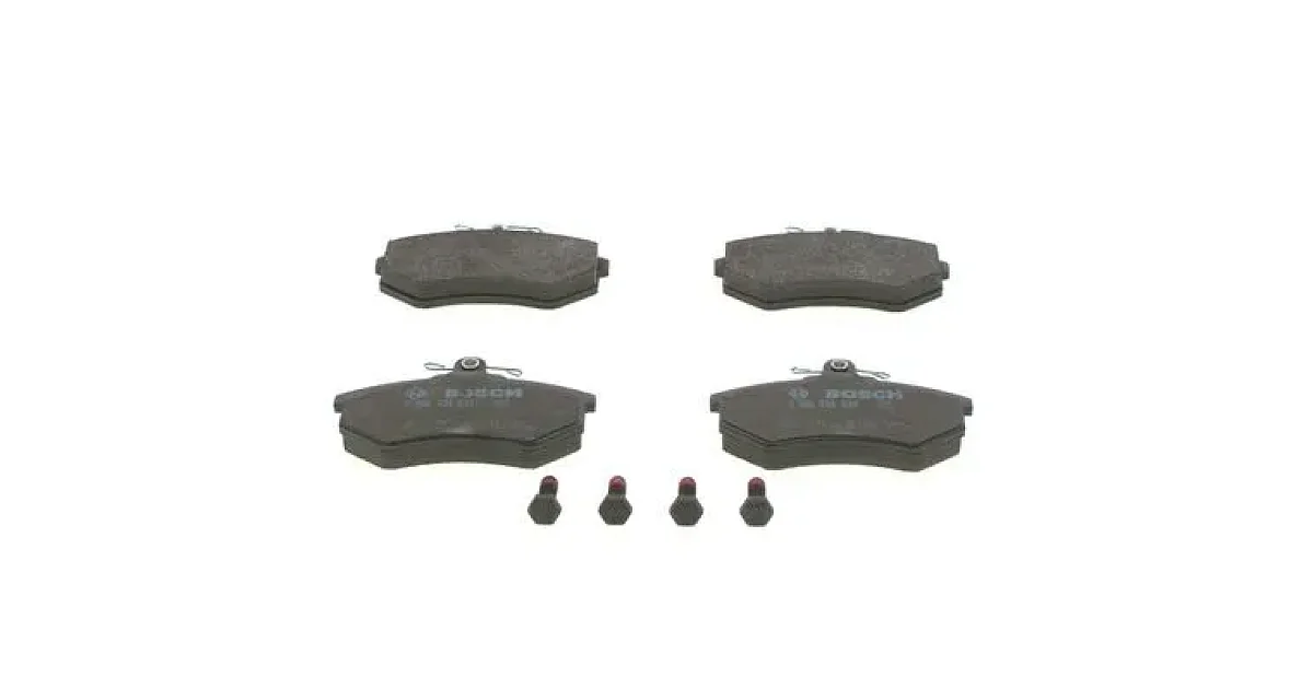 0986494544 - BOSCH - Комплект тормозных колодок, дисковый тормоз