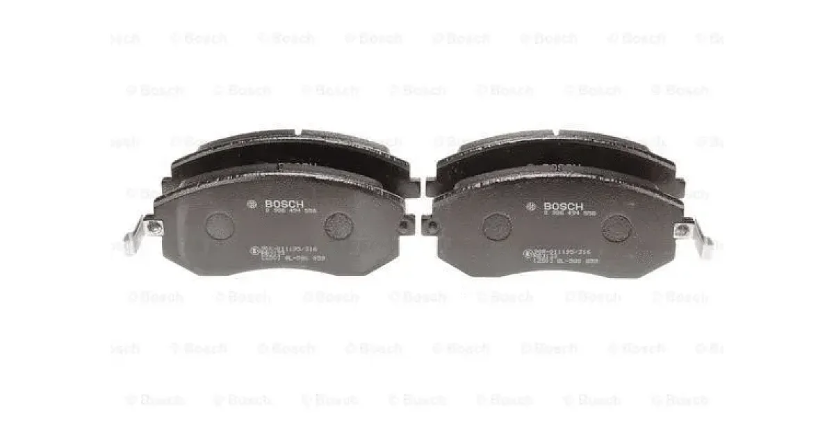 0986494558 - BOSCH - Комплект тормозных колодок, дисковый тормоз