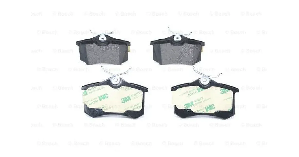0986466683 - BOSCH - Комплект тормозных колодок, дисковый тормоз