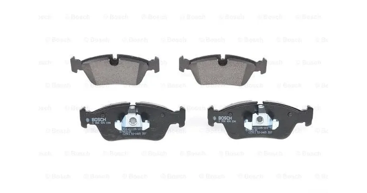 0986494096 - BOSCH - Комплект тормозных колодок, дисковый тормоз