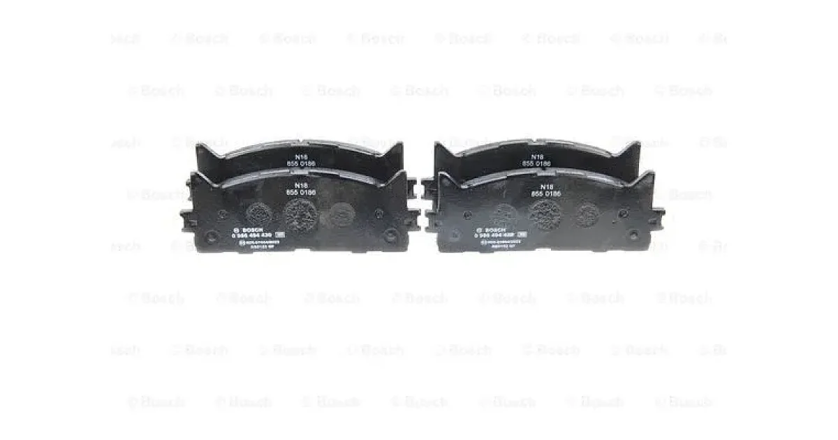 0986494430 - BOSCH - Комплект тормозных колодок, дисковый тормоз