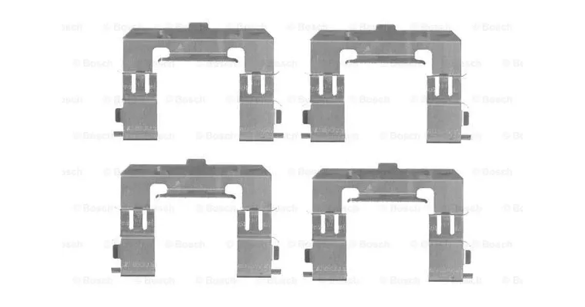 1987474450 - BOSCH - Комплектующие, колодки дискового тормоза