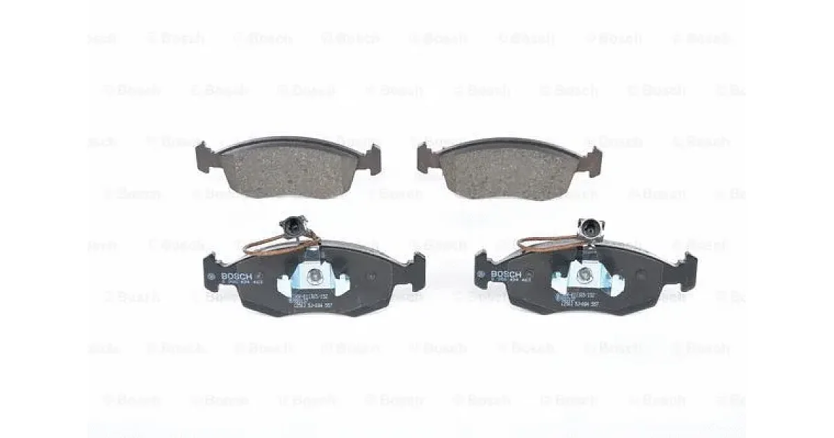 0986494463 - BOSCH - Комплект тормозных колодок, дисковый тормоз