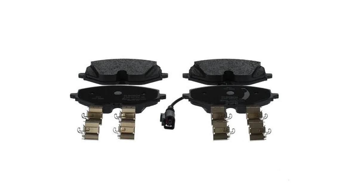 0986460072 - BOSCH - Комплект тормозных колодок, дисковый тормоз