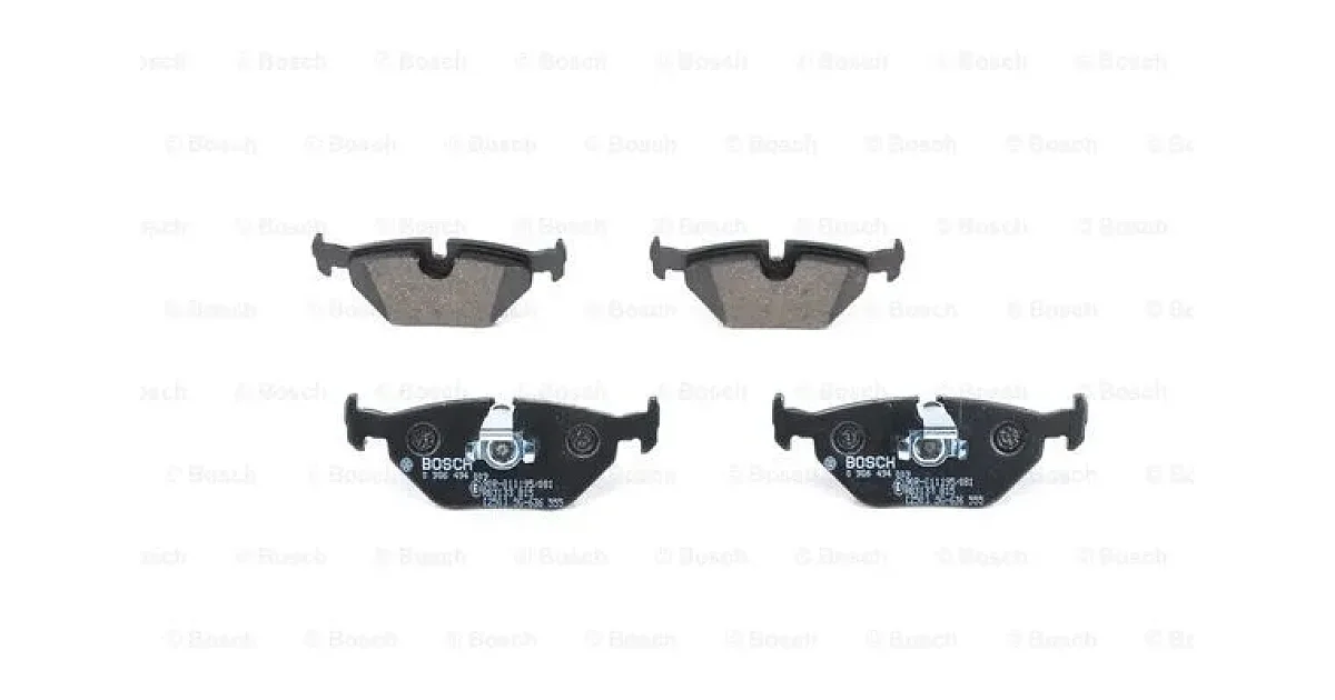 0986494009 - BOSCH - Комплект тормозных колодок, дисковый тормоз