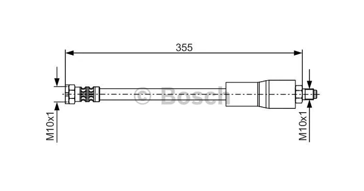 1987476751 - BOSCH - Тормозной шланг