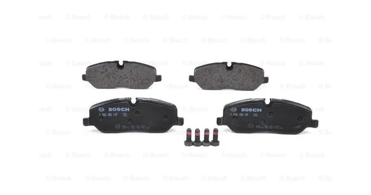 0986494147 - BOSCH - Комплект тормозных колодок, дисковый тормоз