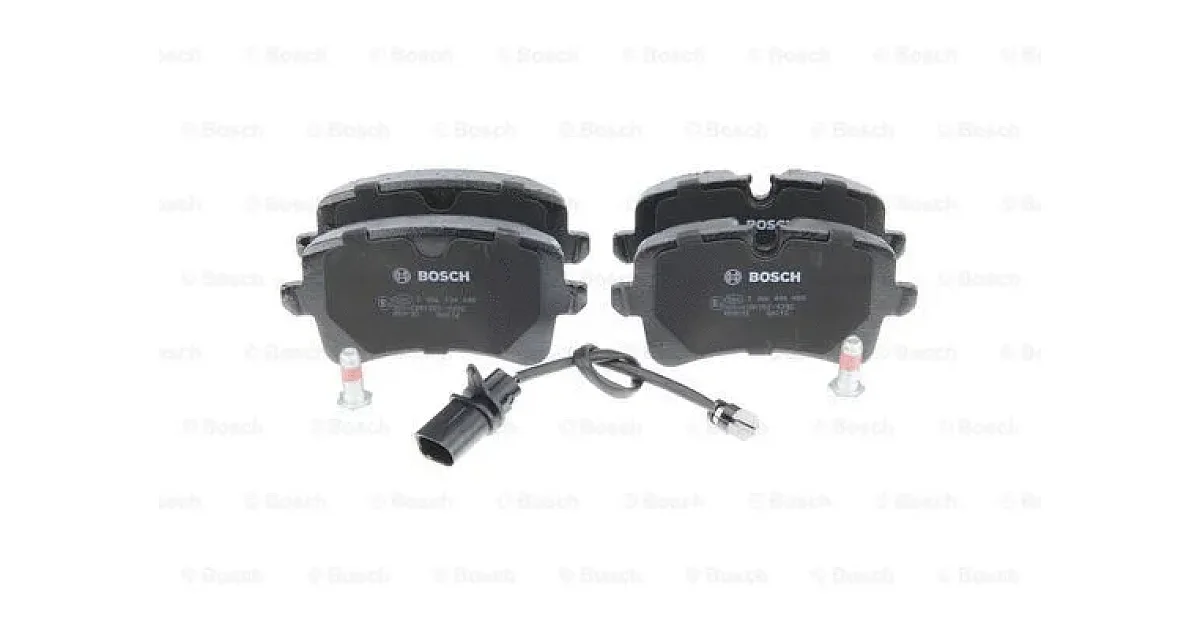 0986494488 - BOSCH - Комплект тормозных колодок, дисковый тормоз