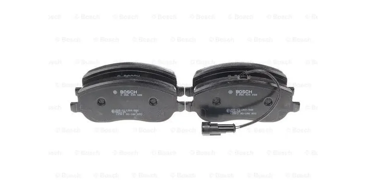 0986494068 - BOSCH - Комплект тормозных колодок, дисковый тормоз