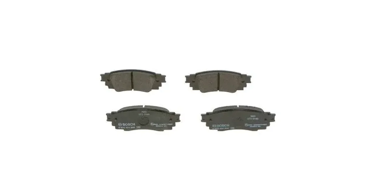 0986424840 - BOSCH - Комплект тормозных колодок, дисковый тормоз