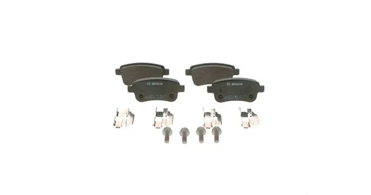 0986494735 - BOSCH - Комплект тормозных колодок, дисковый тормоз