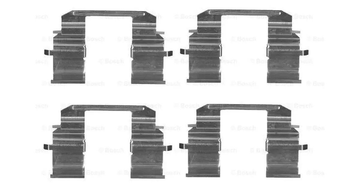1987474769 - BOSCH - Комплектующие, колодки дискового тормоза