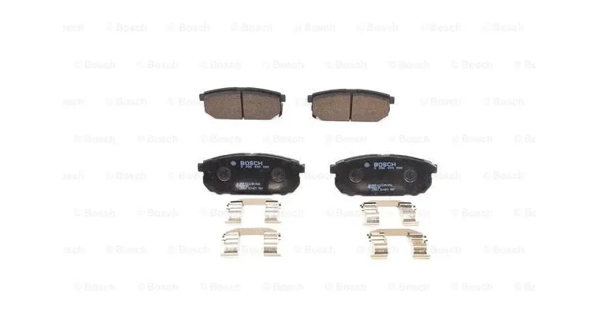 0986494590 - BOSCH - Комплект тормозных колодок, дисковый тормоз