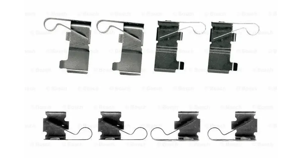 1987474697 - BOSCH - Комплектующие, колодки дискового тормоза