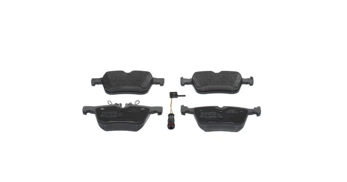0986494752 - BOSCH - Комплект тормозных колодок, дисковый тормоз