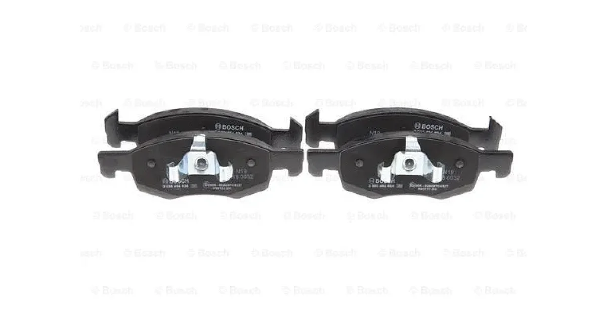 0986494824 - BOSCH - Комплект тормозных колодок, дисковый тормоз