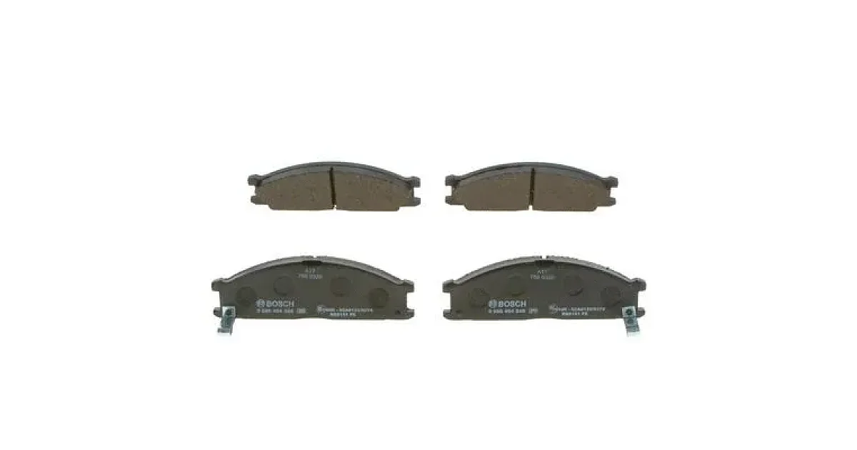 0986494848 - BOSCH - Комплект тормозных колодок, дисковый тормоз