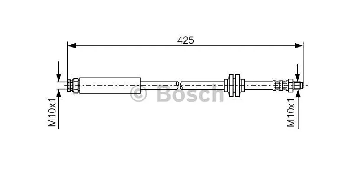 1987476451 - BOSCH - Тормозной шланг