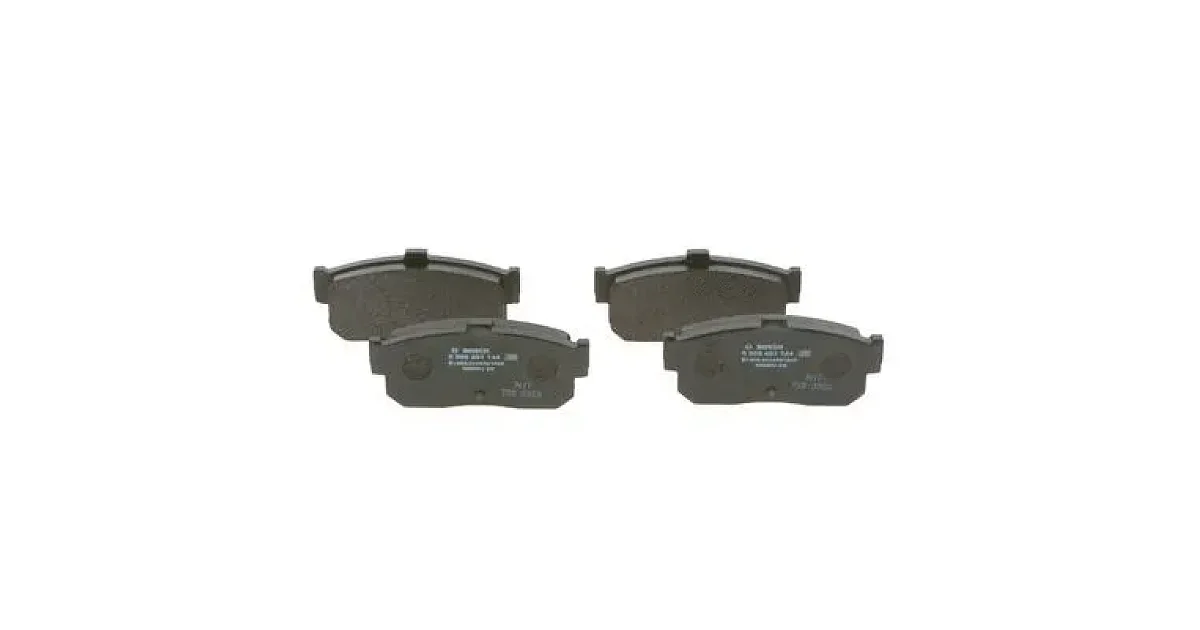0986461144 - BOSCH - Комплект тормозных колодок, дисковый тормоз