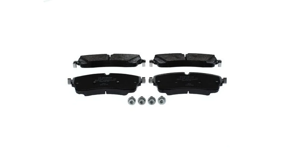 0986424871 - BOSCH - Комплект тормозных колодок, дисковый тормоз
