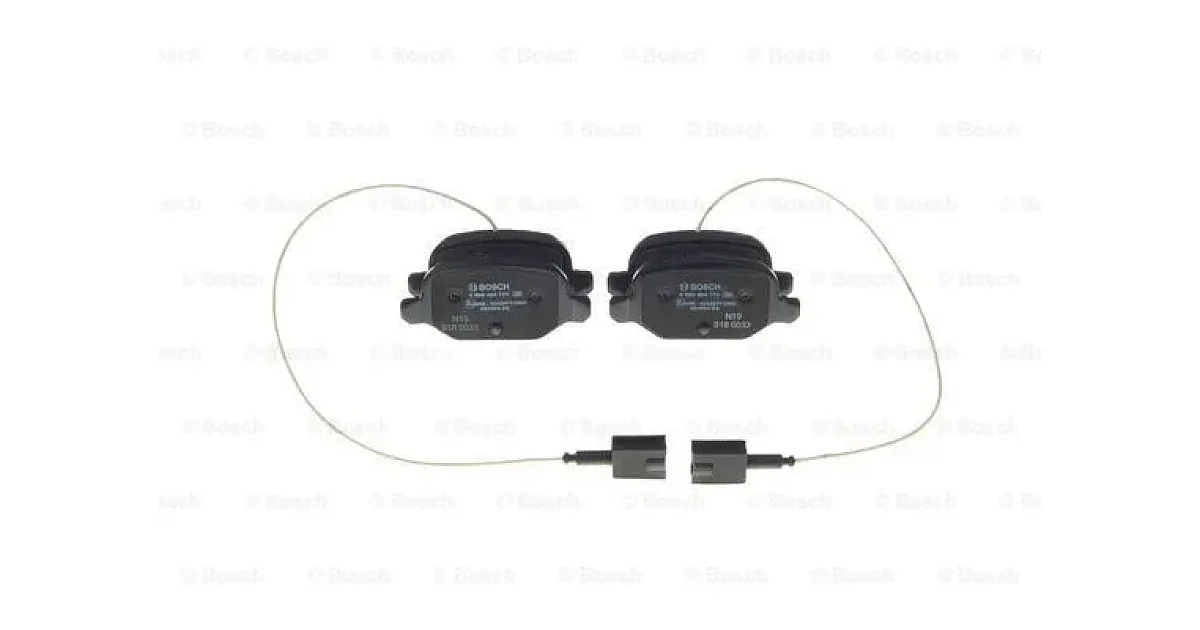 0986494779 - BOSCH - Комплект тормозных колодок, дисковый тормоз