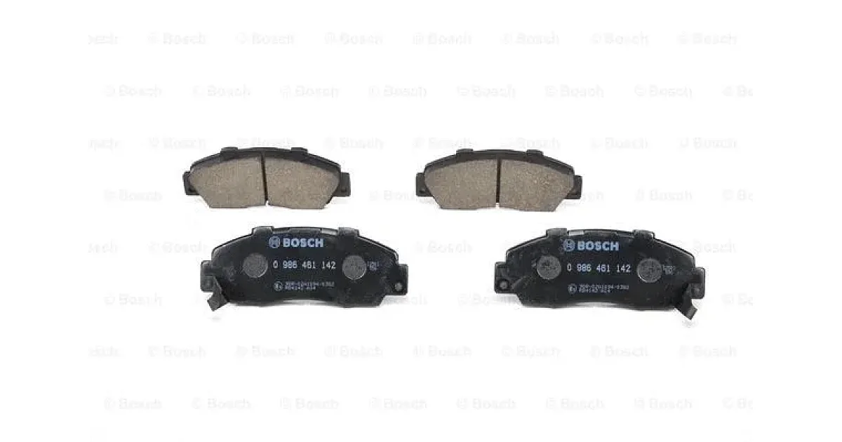 0986461142 - BOSCH - Комплект тормозных колодок, дисковый тормоз