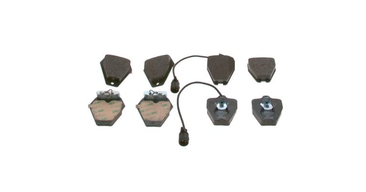 0986494436 - BOSCH - Комплект тормозных колодок, дисковый тормоз