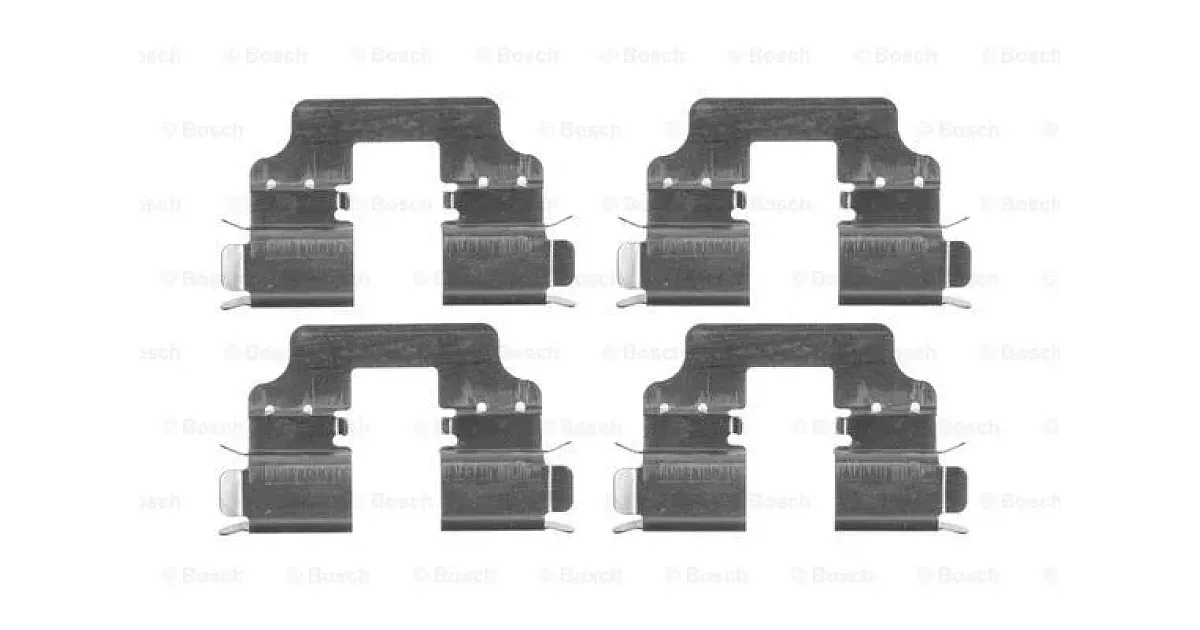 1987474722 - BOSCH - Комплектующие, колодки дискового тормоза