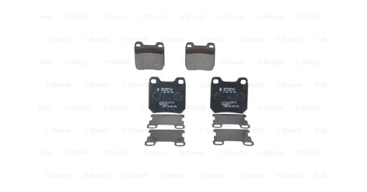 0986490500 - BOSCH - Комплект тормозных колодок, дисковый тормоз