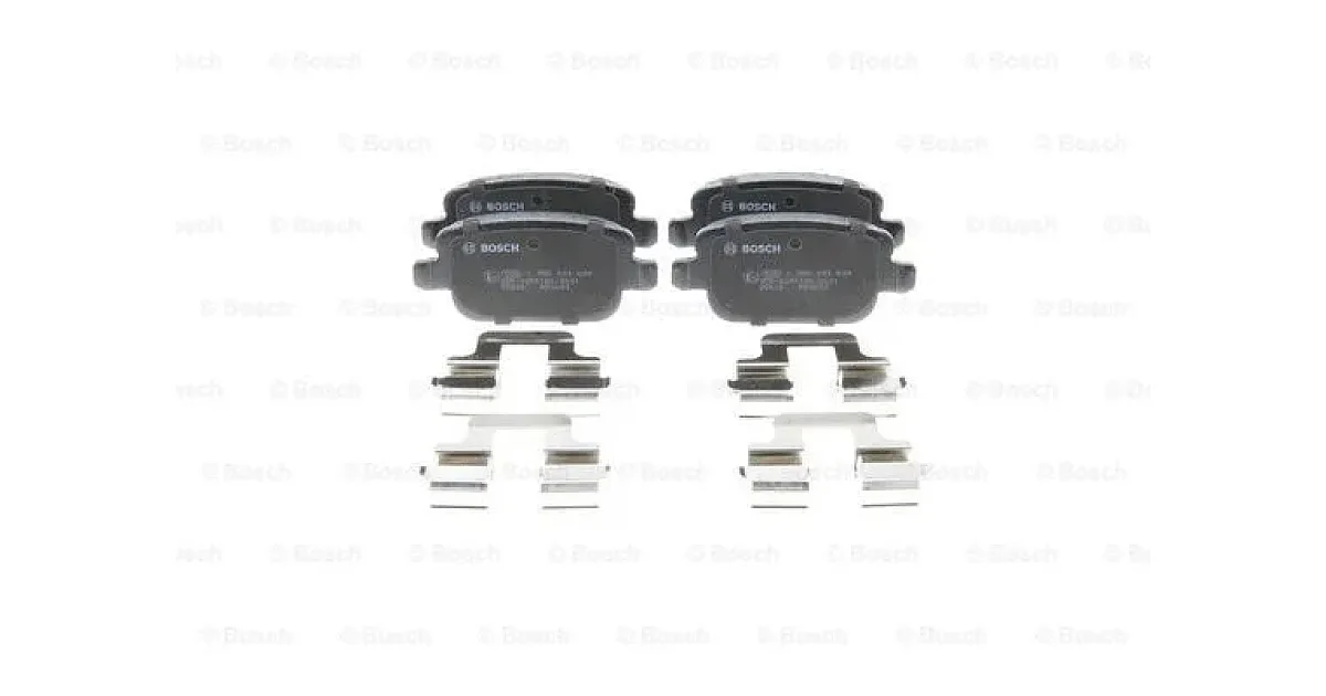0986494639 - BOSCH - Комплект тормозных колодок, дисковый тормоз
